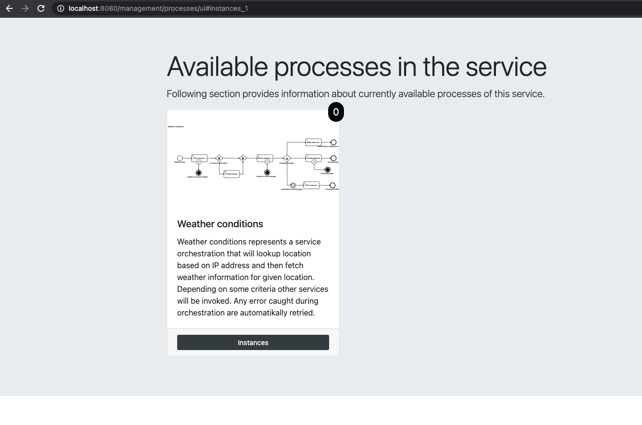 management ui entry